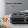 Disposable 6-Compartment Meal Box
