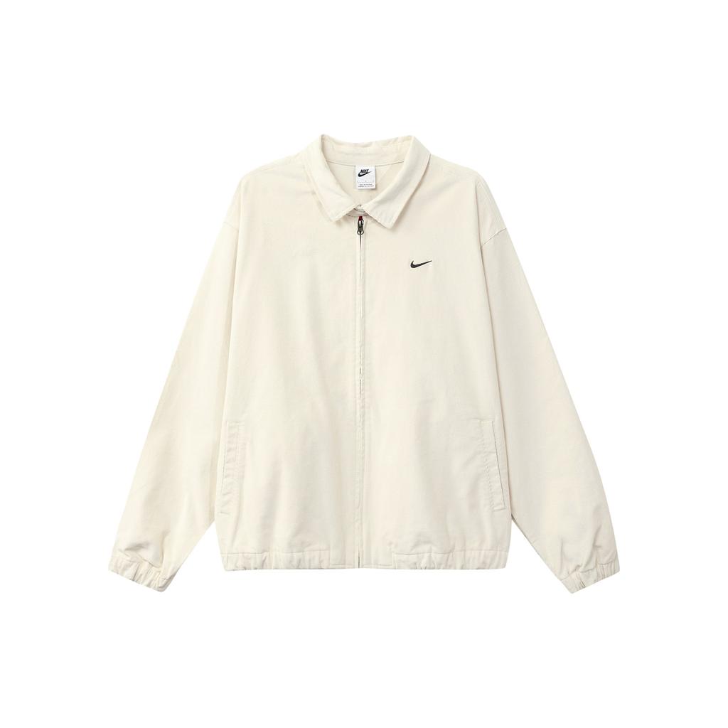 Nike Corduroy Jacket Casual Retro Men Jacket White DX9071-030