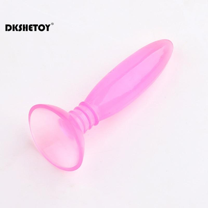 Manual Female Masturbation Device Anal Plug Silicone Simulation Penis Vibrator Portable Adults Sex Toys For Women