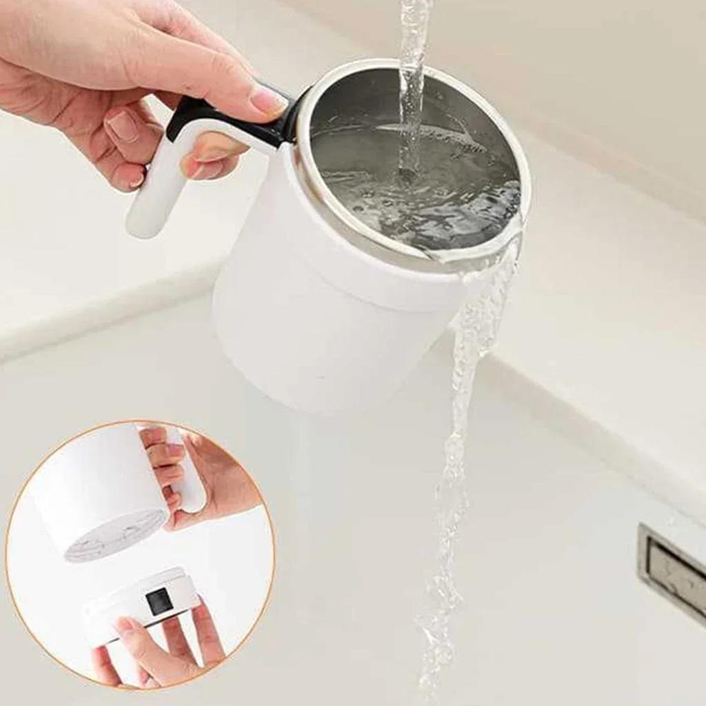 Modern Electric Stirring Vessel With Accurate Temperature Detection Technology Automatic Stir Cup For Hot Beverages
