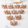 6PCSArtificial Flowers Silk Stamen Rose For Wedding Bridal Bouquet Decor Home Living Room Bonsai DIY Christmas Wreath Accessory