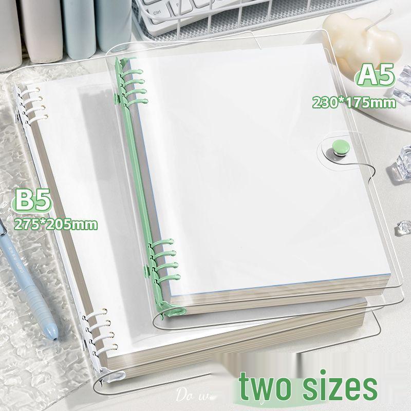 PVC Soft Cover B5 Notebook with Removable A5 Planner Diary