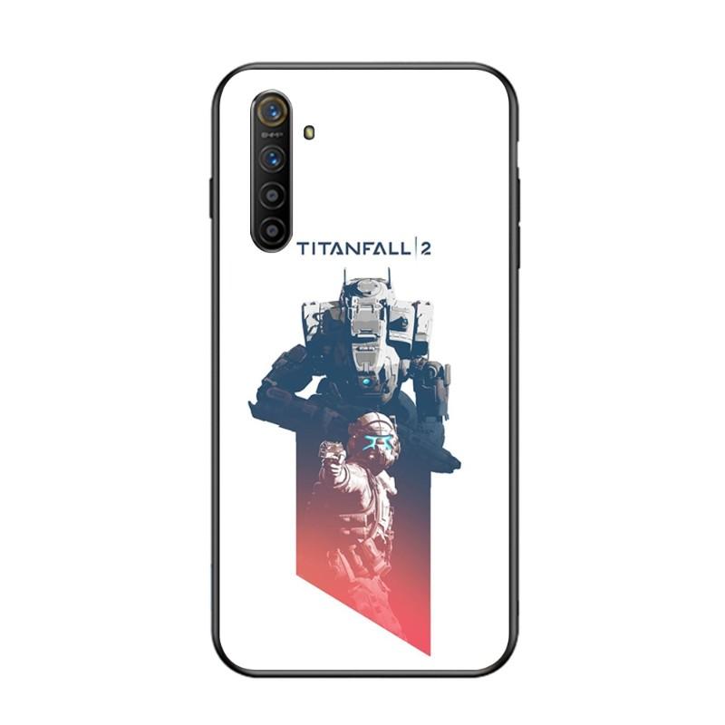 Cool Game Titanfall2 Phone Case For OPPO Find X5 X3 X2 A93 Reno 8 7 Pro A74 A72 A53 Soft Black Phone Cover