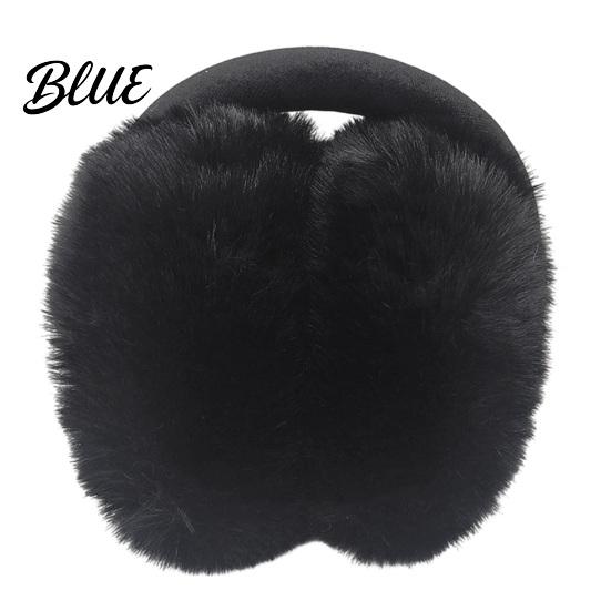 Soft Plush Earmuffs for Adults Women's Winter Ear Muffs Faux Rabbit Fur Warmers Thermal Covers Outdoor Walking Sports Commuting Fluffy Cold Weather