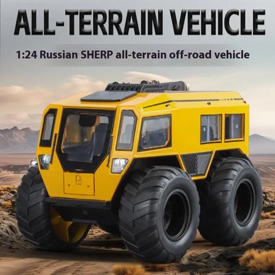Nuovo1:24 Shep All Terrain Off-Road Vehicle Lega di metallo pressofuso Modello di auto Suono e luce Collezione Hobby Decorazione Regalo