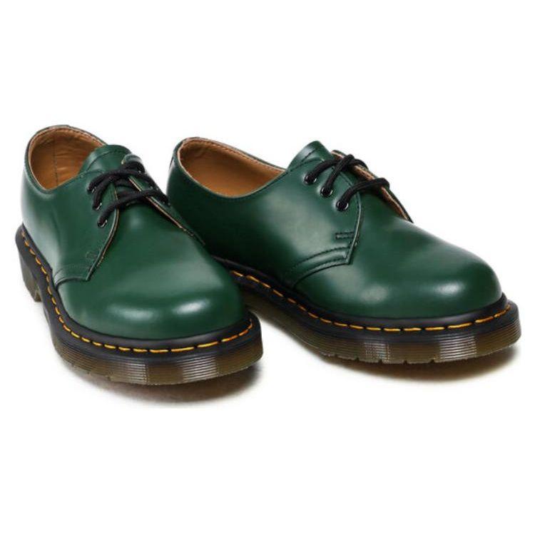 Dr. Martens 1461 Pohodlné Všestranné Nízké Neformální Boty Unisex Neformální Boty Tmavě Zelené 26226300