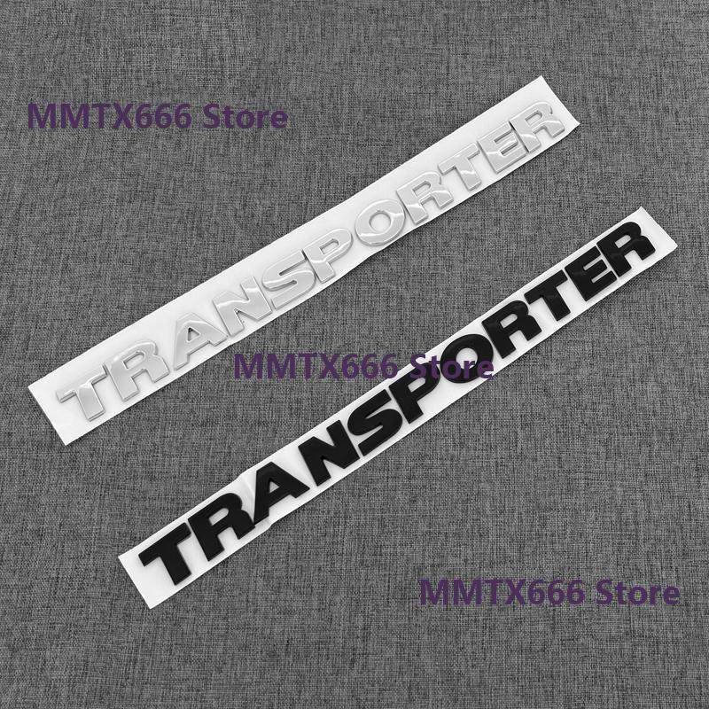 AAYQ1 7E0853687 T4 Transporter Buchstabenemblem T6 Heckklappen-Plakette Aufkleber T5 Heckklappen-Logo Transporter Autoaufkleber Styling Zubehör