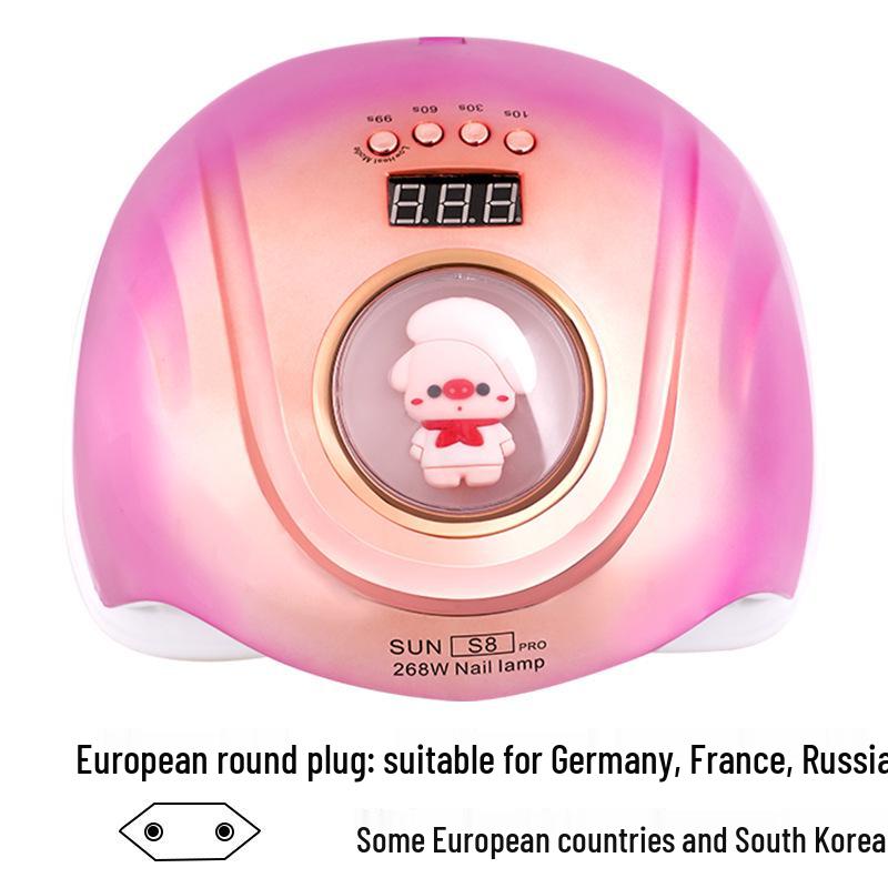 

S8 Цветная 268 Вт УФ светодиодная лампа-сушилка для ногтей для маникюра