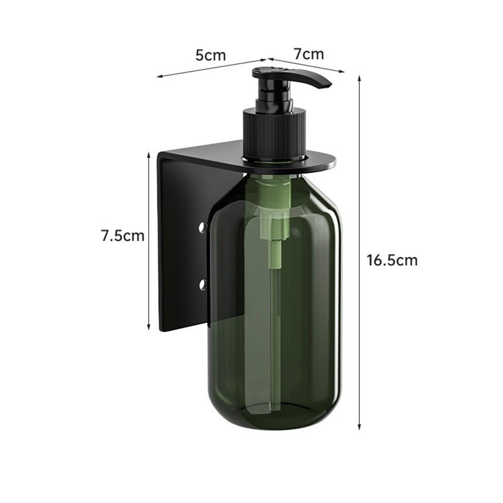 

Functional Wall Mount Soap Dispenser for Shampoo and Body Care Products 1 Bottle A