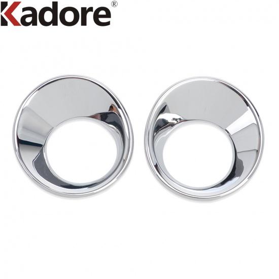 Front Fog Light Lamp Cover Trim For Toyota Corolla Cross    2022 2023 Chrome Foglight Frame Trims Car