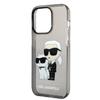 Karl Lagerfeld KLHCP14XHNKCTGK iPhone 14Pro Max 6.7" Black/black Hardcase Glitter Karl&Choupette