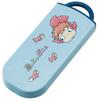 Skater Lunch Box Trio and Made in Studio Ponyo on the TACC2AG Children's Set, Chopsticks, Spoon, Fork, Kids' Cutlery, Antibacterial, Easy-Open