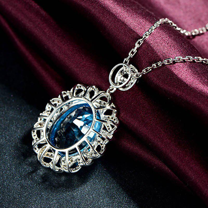 Lindon Fashion Necklace for Women Zircon Pendants Fine Jewellery Wedding Party Gifts