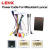 LEHX Car Adaptation 16-pin Android Wire Harness Power Cable Adapter For Mitsubishi Lancer 10 CY 2007 - 2017 With Canbus