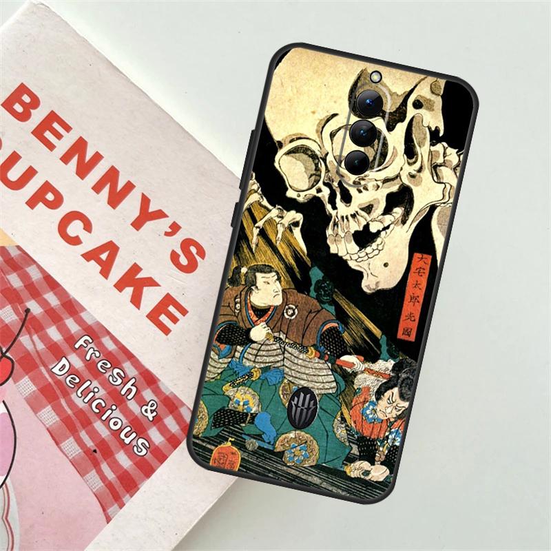 Japanese Style Art Japan Case For ZTE Nubia Red Magic 9 8 8S Pro Plus RedMagic 6 7 6S 7S Pro 5G 5S 6R Cover Shell