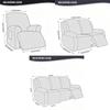 Full Cover Elastic Electric Recliner Sofa Slipcover 1 To 4 Seater Stain Resistant Chair Protector Home Decor