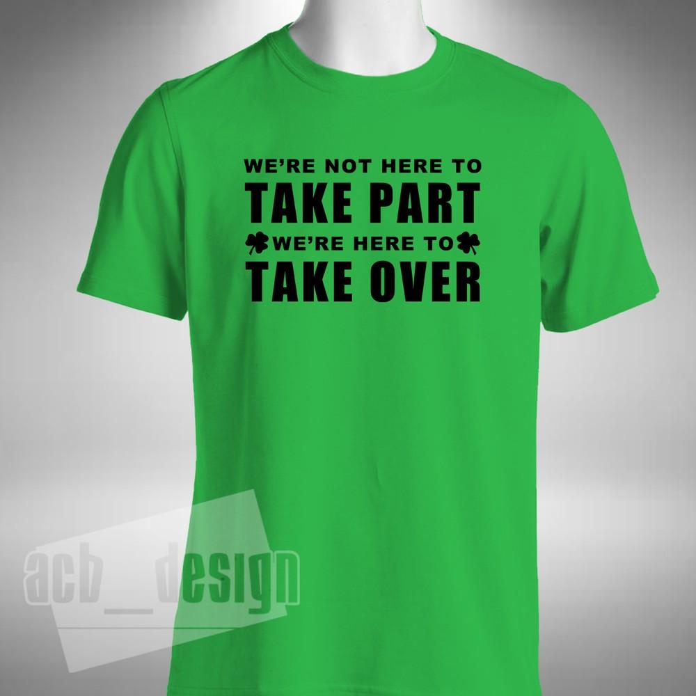 

Take Part Take Over T-Shirt Conor McGregor MMA UFC World Champion Small to 5XL 4XL