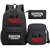 Stranger Things Star Printing Teen Student School Bag Three-Piece Men'S And Women'S Backpack