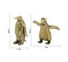 Solid Brass Antarctic Penguin Small Statue Miniature Figurine Office Desk Ornament Tea Pet Paperweight Vintage Decoration Crafts