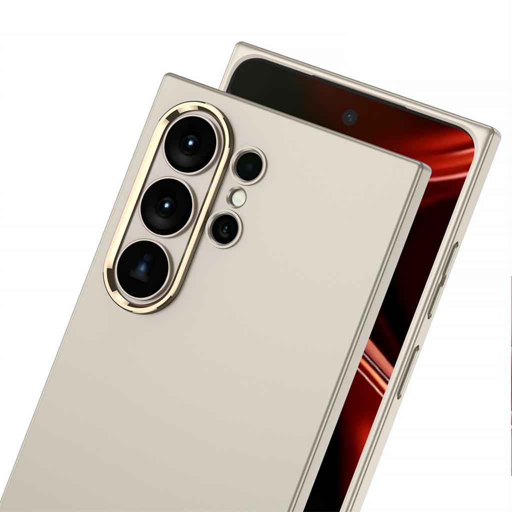 For Samsung Galaxy S26 Ultra Phone Case Skin Friendly Matte Anti-fall Protection Skin Feel Plastic Soft Side Back Cover
