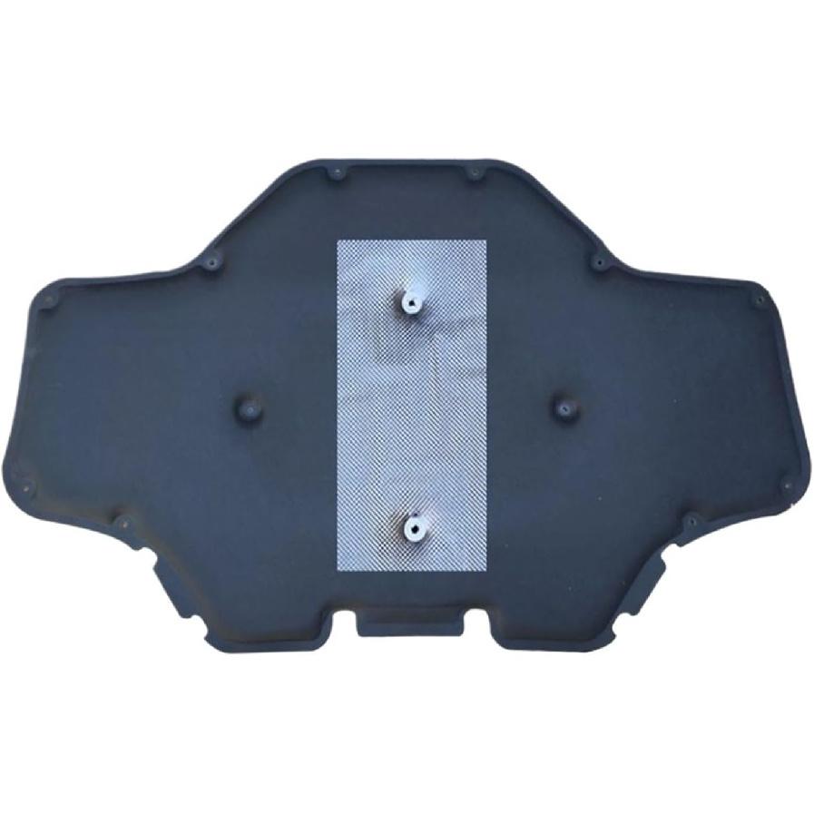 The Front Engine Hood Sound Insulation Pad Is Compatible For BMW X3 X4 G01 G02 2017-2024 2023 Engine Hood Sound Insulation Cotton(ORIGINAL CAR_STYLE S