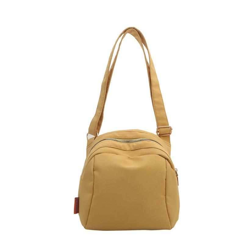 Borsa Quadrata Piccola in Tessuto Oxford Urban Chic da Donna Estate 2024 Borsa a Spalla Versatile Casual
