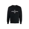 Ss22 Knitted Logo Inlay Crew Neck Long Sleeve Sweater Men Sweater Black 3L1MT5-1MD4Z-0999