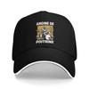 Metal Angine De Poitrine Rock Music Baseball Cap Hip Hop  Sandwich Hat Unisex Women Breathable Dad Hat Outdoor