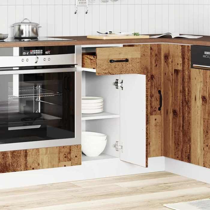 VidaXL Kitchen Cabinet Kalmar Old Wood Engineered Wood 853465