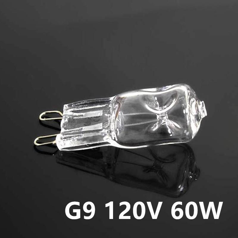 

10PCS G9 120V 25W 40W 60W Eco Halogen Light Bulbs LED Lamp Bulbs Inserted Beads Crystal Lamp Halogen Bulb