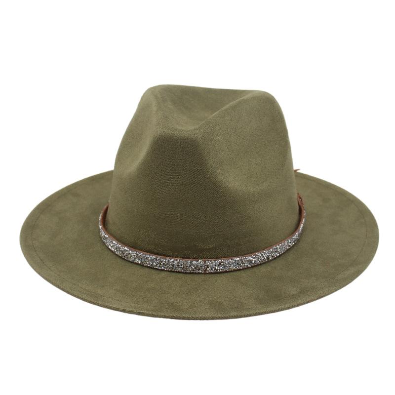 Stereoscopic Stage Performance Props Hat Cowboy Hat Felt Hat Retro Outdoor Jazz Hat