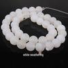 Natural Weathered Agate Frosted Beads for DIY Jewelry Accessories