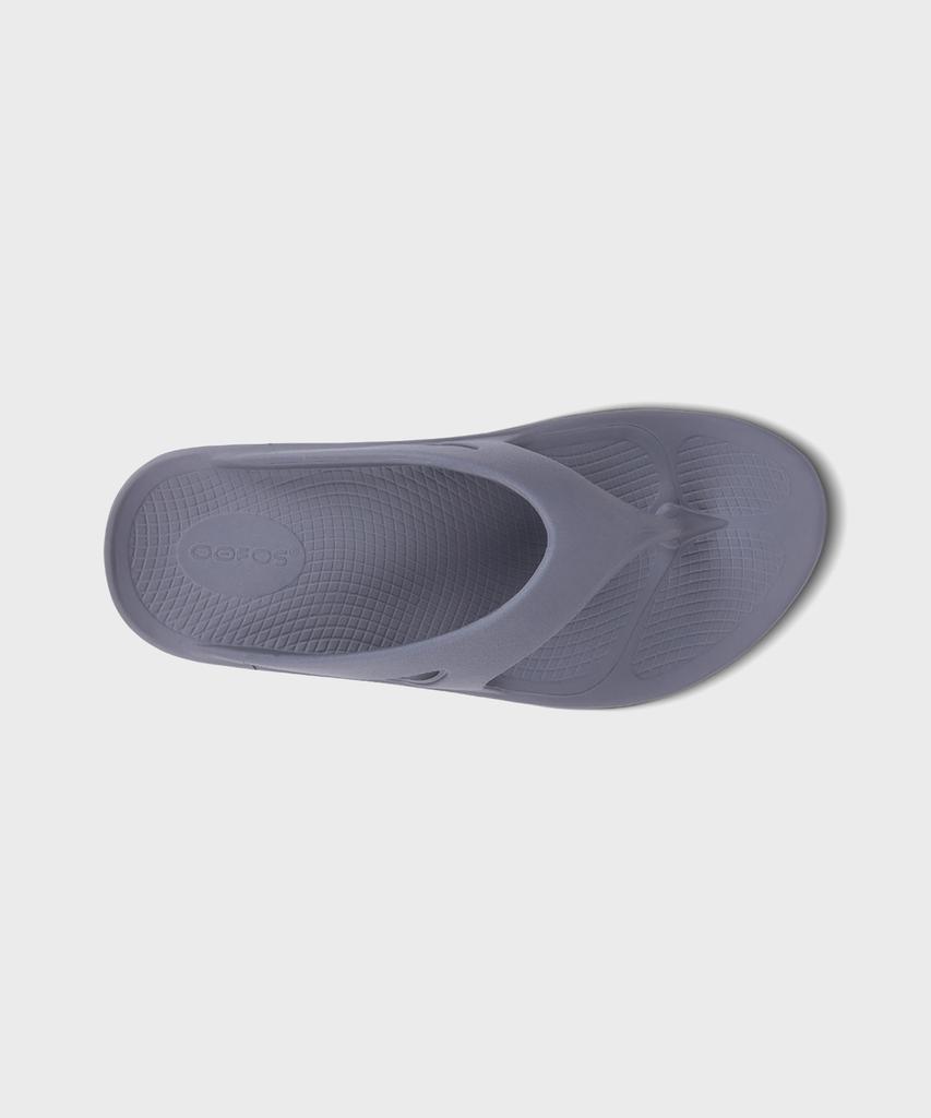 Oofos [Ooriginal] Ciemnoszare Klapki Unisex