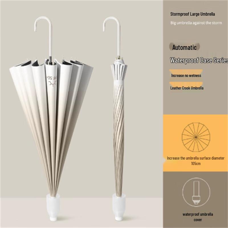 Ximengyuan 16-Rib UV Protection Dual-Use Umbrella