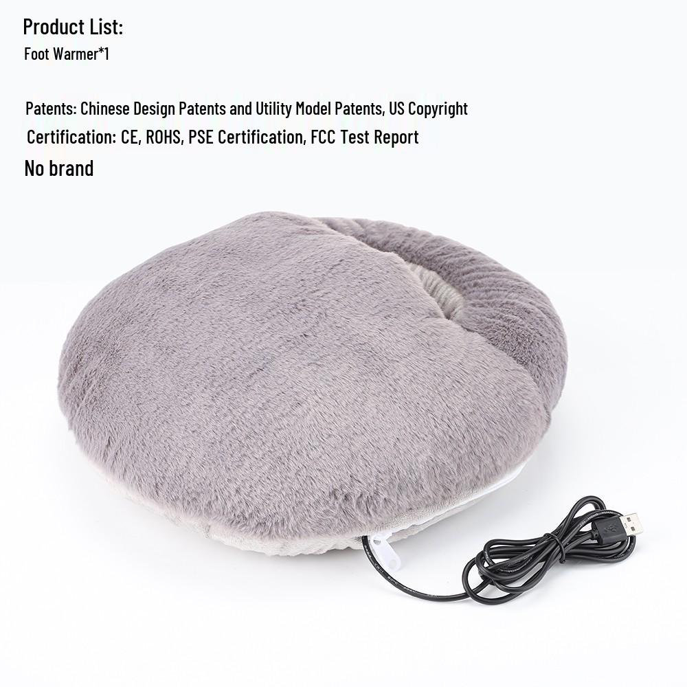 Scaldapiedi e Asciugapiedi Elettrico Multifunzione - Comfort Invernale in Peluche
