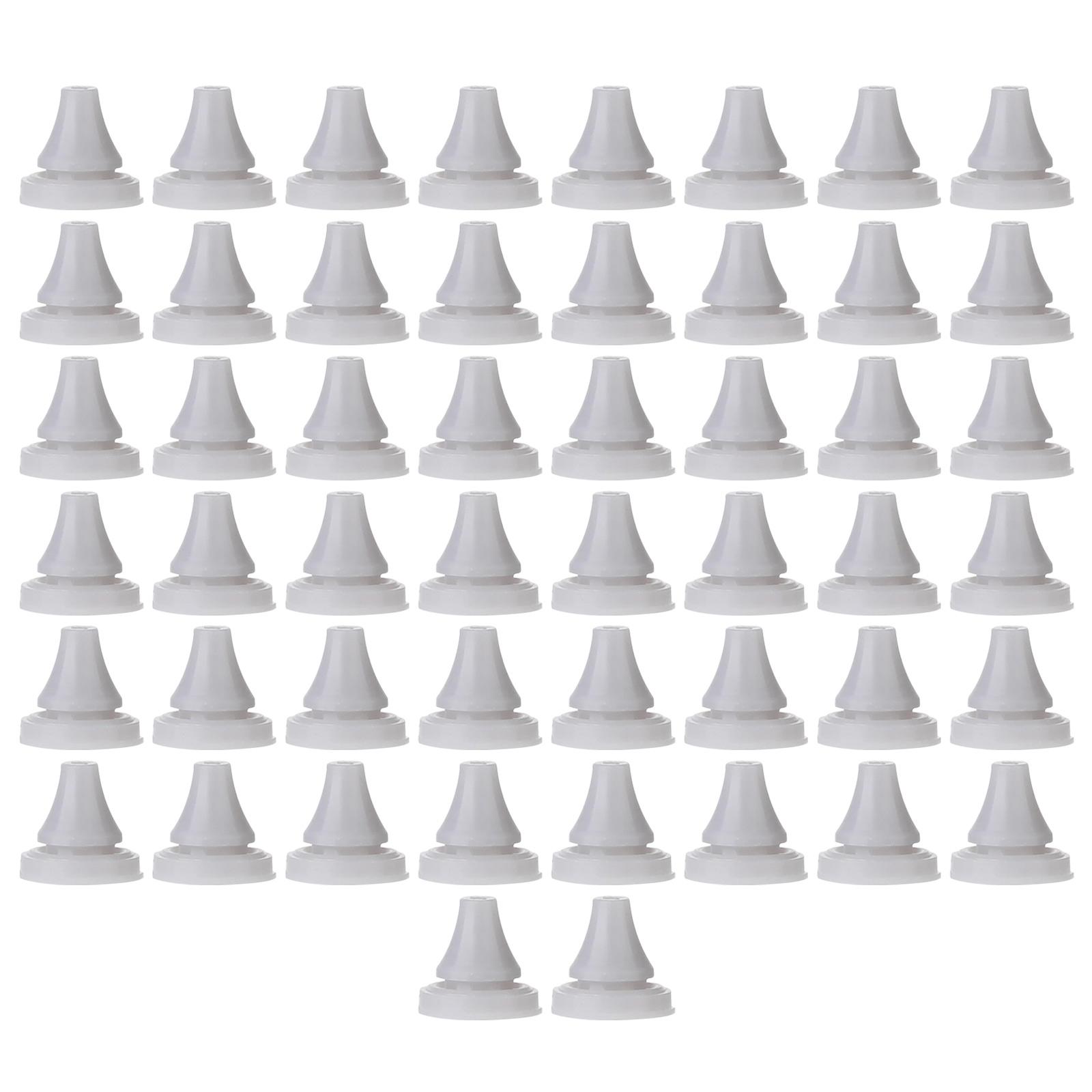 

50 шт. сменные насадки для душа силиконовые сменные насадки для душа с отверстием для распыления, круглый наконечник, прочный