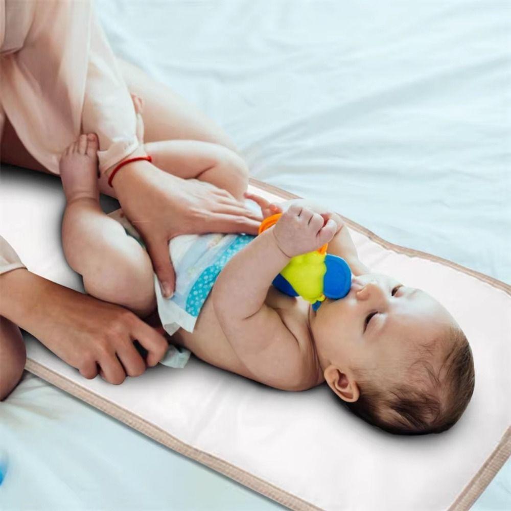 Foldable Newborn Diaper Changing Pad Waterproof Newborn Diaper Changer  Nursery Essentials