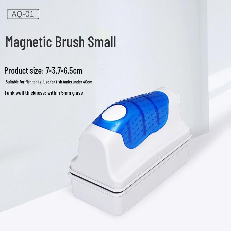 

Carbon Fiber Magnetic Aquarium Brush - Algae Remover & Floating Glass Scraper