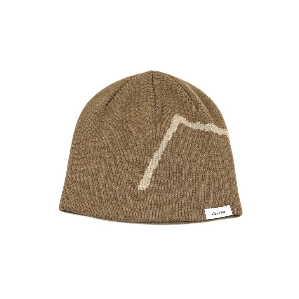 Pullover Knitted Hat Clip Label Wool Hat Men's Winter Big Head Circumference Warm Cold Hat Wool Hat Women's Winter Hat