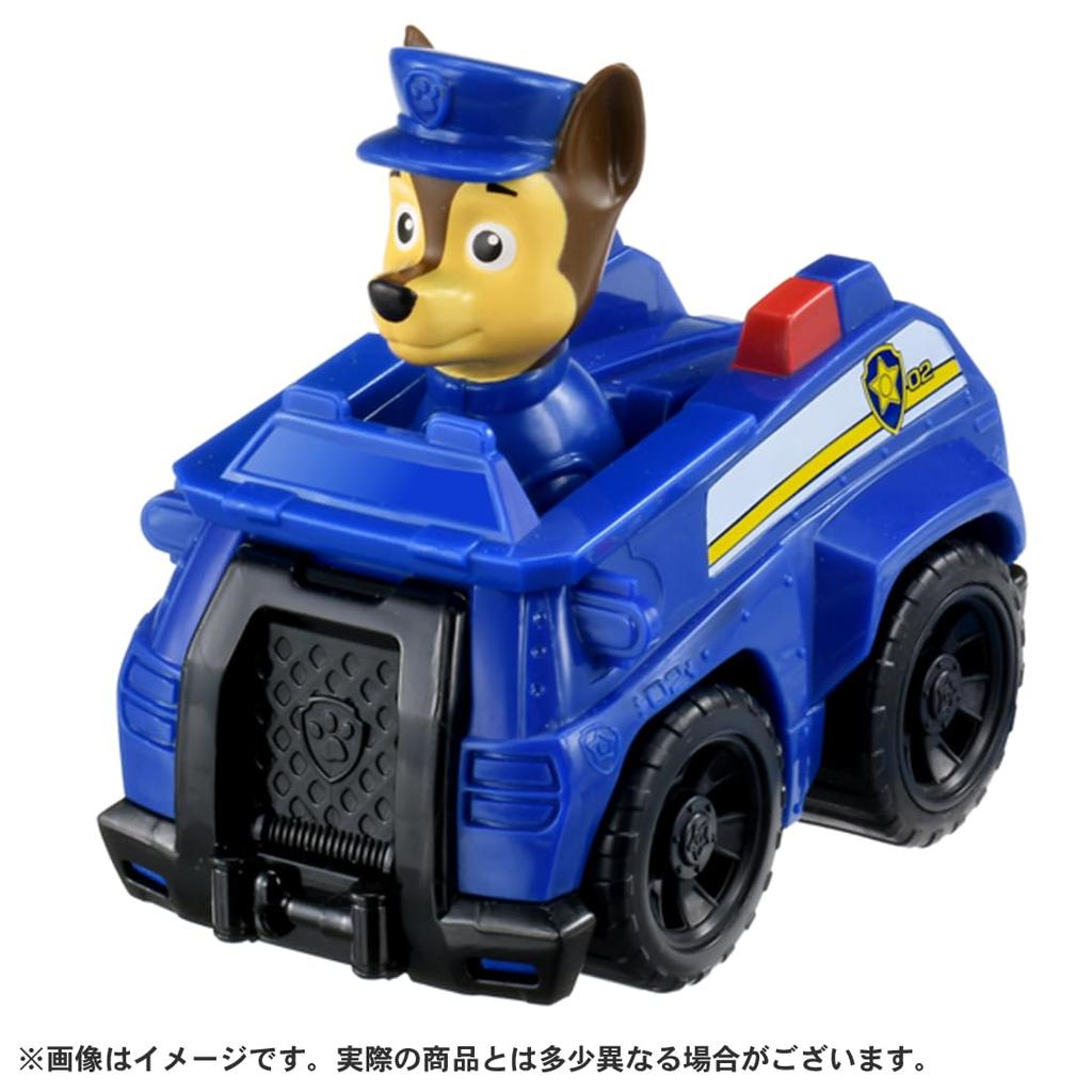 TAKARA TOMY Paw Patrol Vehicle Chase Police Car Paw! Pull-Back