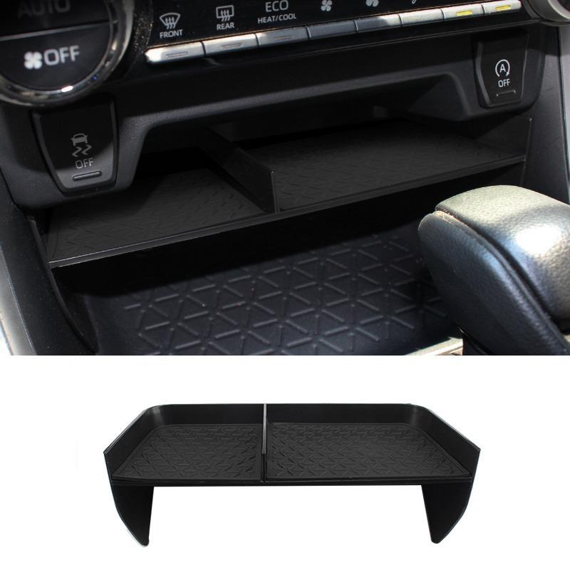 For Toyota RAV4 XA50 2019~2025 RAV 4 Hybrid Car Center Console Dashboard Organizer Tray Armrest Storage Box Interior Accessories
