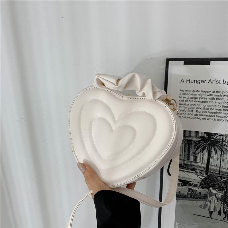 Damentasche Mode Umhängetasche neue einfache Mode Liebe Box Tasche tragbare Schulter Umhängetasche