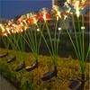 Solar Powered Waterproof Fiber Optic Butterfly Stake Lights Color Changing Fairy Lights for Outdoor Garden Patio Yard Wedding