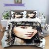 Aitana Custom Name Pattern Bedding,Quilt Set Quilt Cover Pillowcase Home Birthday Gift(1 * duvet cover + 2 * pillowcase, without core)