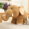 Simulation Elephant Hippo Plush Toy Soft Stuffed Cartoon Animal Doll Home Decoration Baby Kids Birthday Christmas Gift