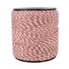 500M White&Red Electric Livestock Fence Wire Stainless Steel Conductive Rope