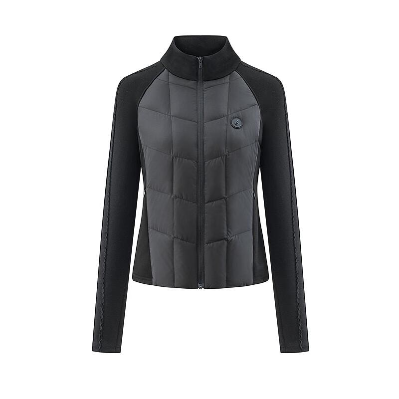 Aiyilai Women's Lightweight Slim-Fit Duck Down Jacket with Stand Collar