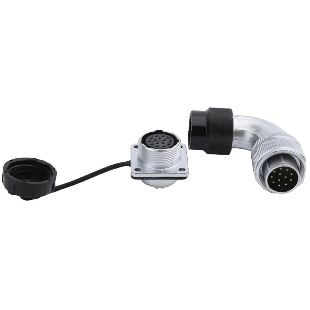WEIPU WS20 TC+Z 2 3 4 5 6 7 8 9 12 15Pin IP65 Male Plug Female Socket Power Adapter Industrial Automotive Soldering Connector