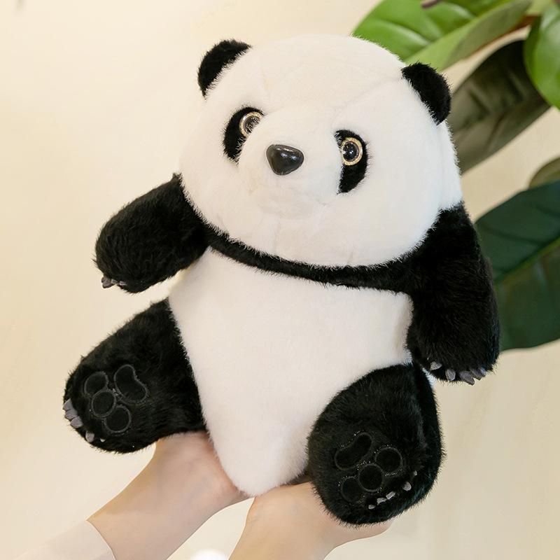 

Милая китайская кукла панда, милая плюшевая игрушка-подушка, имитация большой панды, сувенир, подарок на день рождения для девочки 65cm