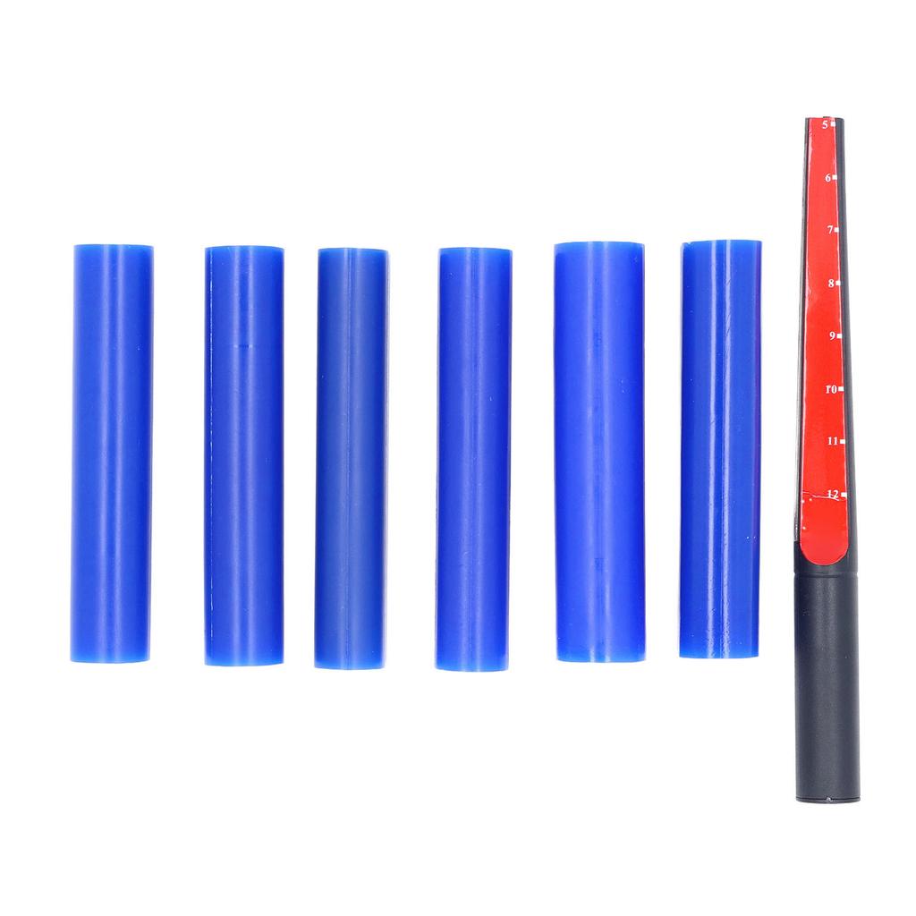 6Pcs Carving Wax Ring Tube Hard Casting Making Molding Material Kit with 1 Cutter